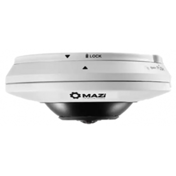 KAMERA FISHEYE IP MAZi IFH-42IR 4Mpx 1.6mm IR10 12VDC PoE